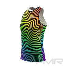 FMR Rainbow Zebra Print Women's Tank Top