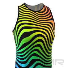 FMR Rainbow Zebra Print Women's Tank Top