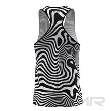 FMR Men's Zebra Print Tank Top