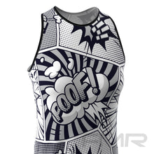 FMR Women's Black&White Comics Tank Top