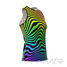 FMR Rainbow Zebra Print Women's Tank Top