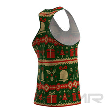 FMR Men's Green Ugly Sweater Tank Top