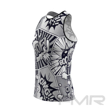 FMR Women's Black&White Comics Tank Top