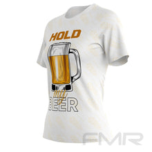 FMR Women's Beer  Short Sleeve Running Shirt