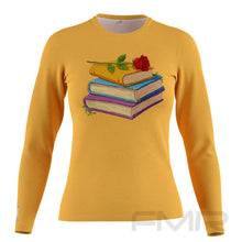 FMR Women's Princess Yellow Long Sleeve Running Shirt