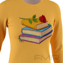 FMR Women's Princess Yellow Long Sleeve Running Shirt