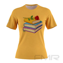 FMR Women's Princess Yellow Short Sleeve Running Shirt