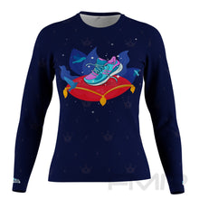 FMR Women's Princess Blue Long Sleeve Running Shirt