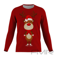 FMR Men's Deer Sweater Technical Long Sleeve Shirt