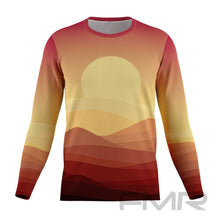 FMR Men's Dune Sunset Technical Long Sleeve Running Shirt