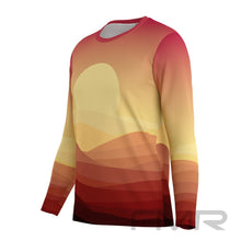 FMR Men's Dune Sunset Technical Long Sleeve Running Shirt