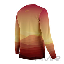 FMR Men's Dune Sunset Technical Long Sleeve Running Shirt