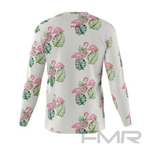 FMR Men's Flamingo Print Long Sleeve Shirt