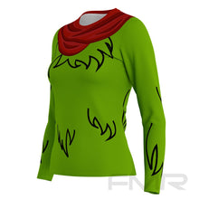 FMR Green Women's Performance Long Sleeve Shirt