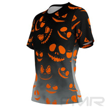 FMR Women's Halloween Print Short Sleeve Running Shirt