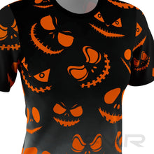 FMR Women's Halloween Print Short Sleeve Running Shirt