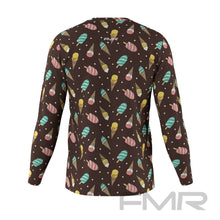 FMR Men's Ice Cream Long Sleeve Running Shirt