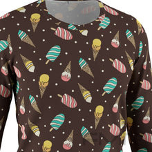 FMR Men's Ice Cream Long Sleeve Running Shirt