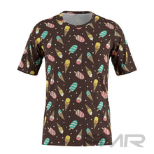 FMR Men's Ice Cream Short Sleeve Running Shirt