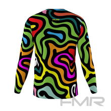 FMR Men's Kaleidoscopic Long Sleeve Running Shirt
