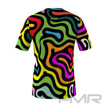FMR Men's Kaleidoscopic Short Sleeve Running Shirt