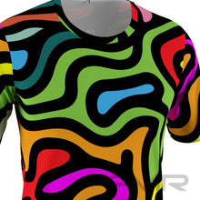 FMR Men's Kaleidoscopic Short Sleeve Running Shirt