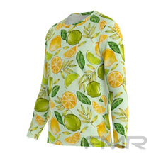 FMR Men's Lemon Leaves Long Sleeve Running Shirt