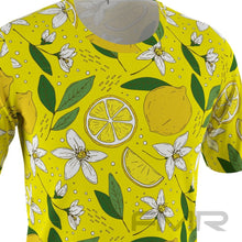 FMR Men's Lemon Short Sleeve Running Shirt