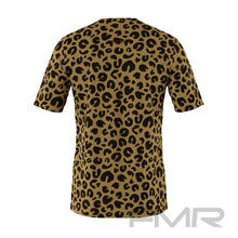 FMR Men's Leopard Print Short Sleeve Shirt