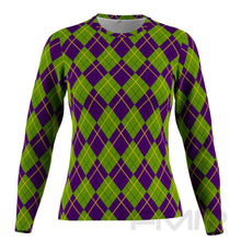 FMR Women's Mardi Gras Print Long Sleeve T-Shirt