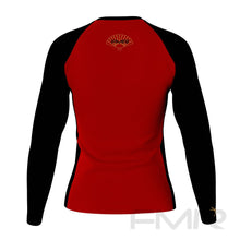 FMR Women's Princess Red Long Sleeve Running Shirt