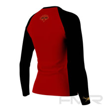 FMR Women's Princess Red Long Sleeve Running Shirt