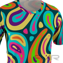 FMR Men's Polychromatic Short Sleeve Running Shirt