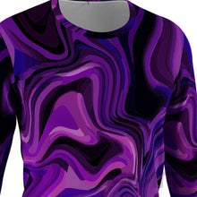 FMR Men's Purple Long Sleeve Running Shirt