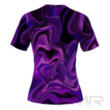 FMR Women's Purple Short Sleeve T-Shirt