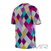 FMR Men's Rhombus Short Sleeve Running Shirt