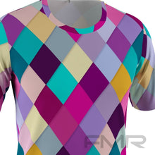 FMR Men's Rhombus Short Sleeve Running Shirt