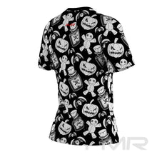 FMR Women's Scary Print Short Sleeve Running Shirt