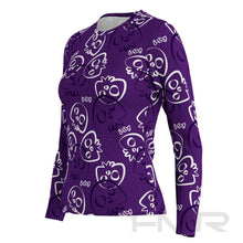 FMR Women's Skull Long Sleeve Running Shirt