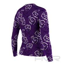 FMR Women's Skull Long Sleeve Running Shirt