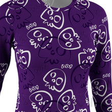 FMR Women's Skull Long Sleeve Running Shirt