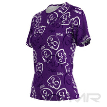 FMR Women's Skull Short Sleeve Running Shirt