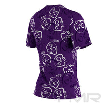 FMR Women's Skull Short Sleeve Running Shirt
