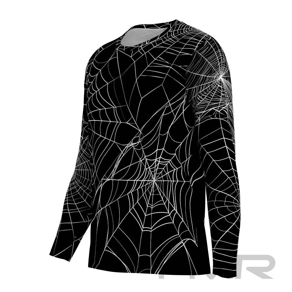 FMR Men's Spider Web Long Sleeve Running Shirt – Unique to Fun My Run