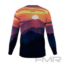 FMR Men's Sunset Technical Long Sleeve Running Shirt