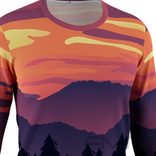 FMR Men's Sunset Technical Long Sleeve Running Shirt