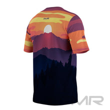 FMR Men's Sunset Technical Short Sleeve Running Shirt