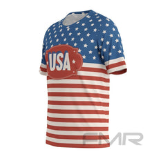 FMR American Men's Technical Short Sleeve Running Shirt
