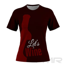 FMR Women's Wine Short Sleeve Running Shirt