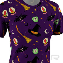 FMR Women's Witch Print Short Sleeve Running Shirt
